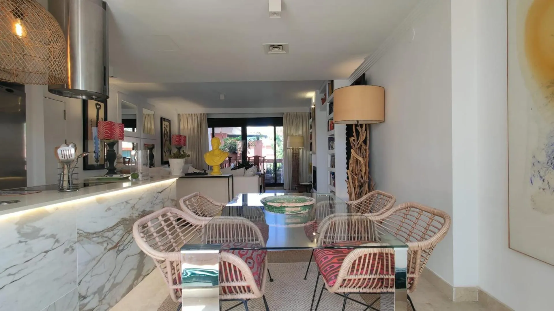 Chambao Suite Marbella Cabopino Beach Apartmán
